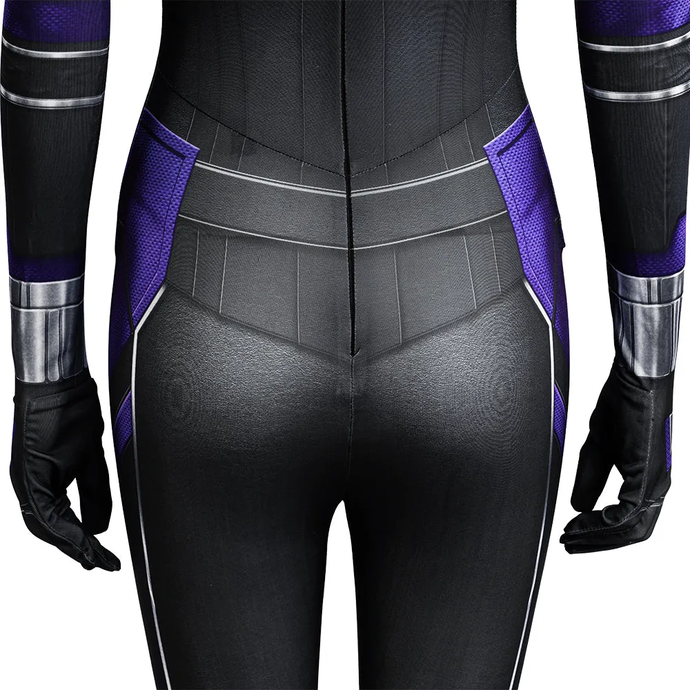 Cassie Lang Cosplay Costume Ant Man and the Wasp Quantumania Purple Jumpsuit
