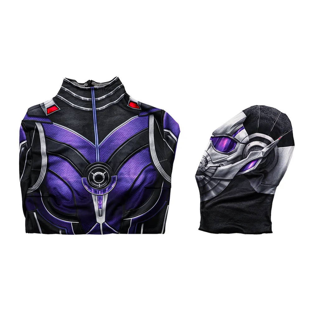 Cassie Lang Cosplay Costume Ant Man and the Wasp Quantumania Purple Jumpsuit
