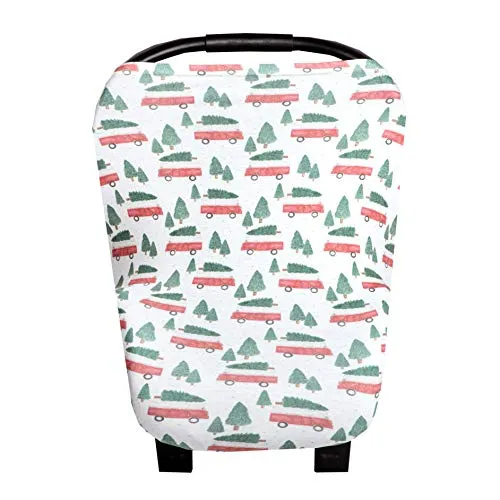Copper Pearl Baby Car Seat Cover Canopy and Nursing Cover Multi-Use Stretchy 5 in 1 Gift"Nicholas" by Copper Pearl