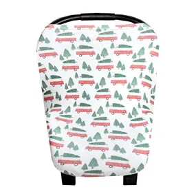 Copper Pearl Baby Car Seat Cover Canopy and Nursing Cover Multi-Use Stretchy 5 in 1 Gift"Nicholas" by Copper Pearl