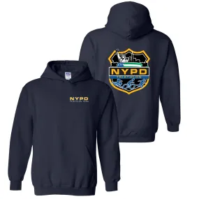 NYPD TRIATHLON TEAM PULLOVER HOODIE - NAVY