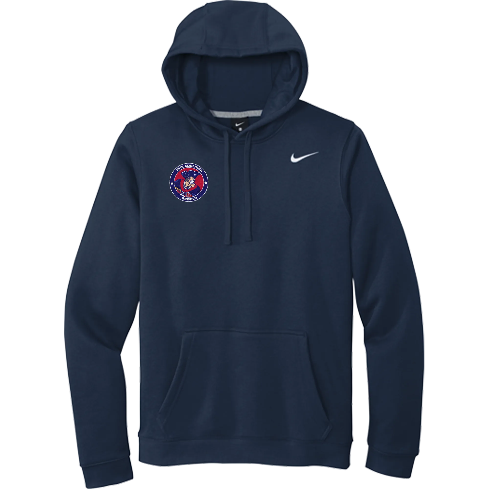 Philadelphia Rebels Nike Club Fleece Pullover Hoodie