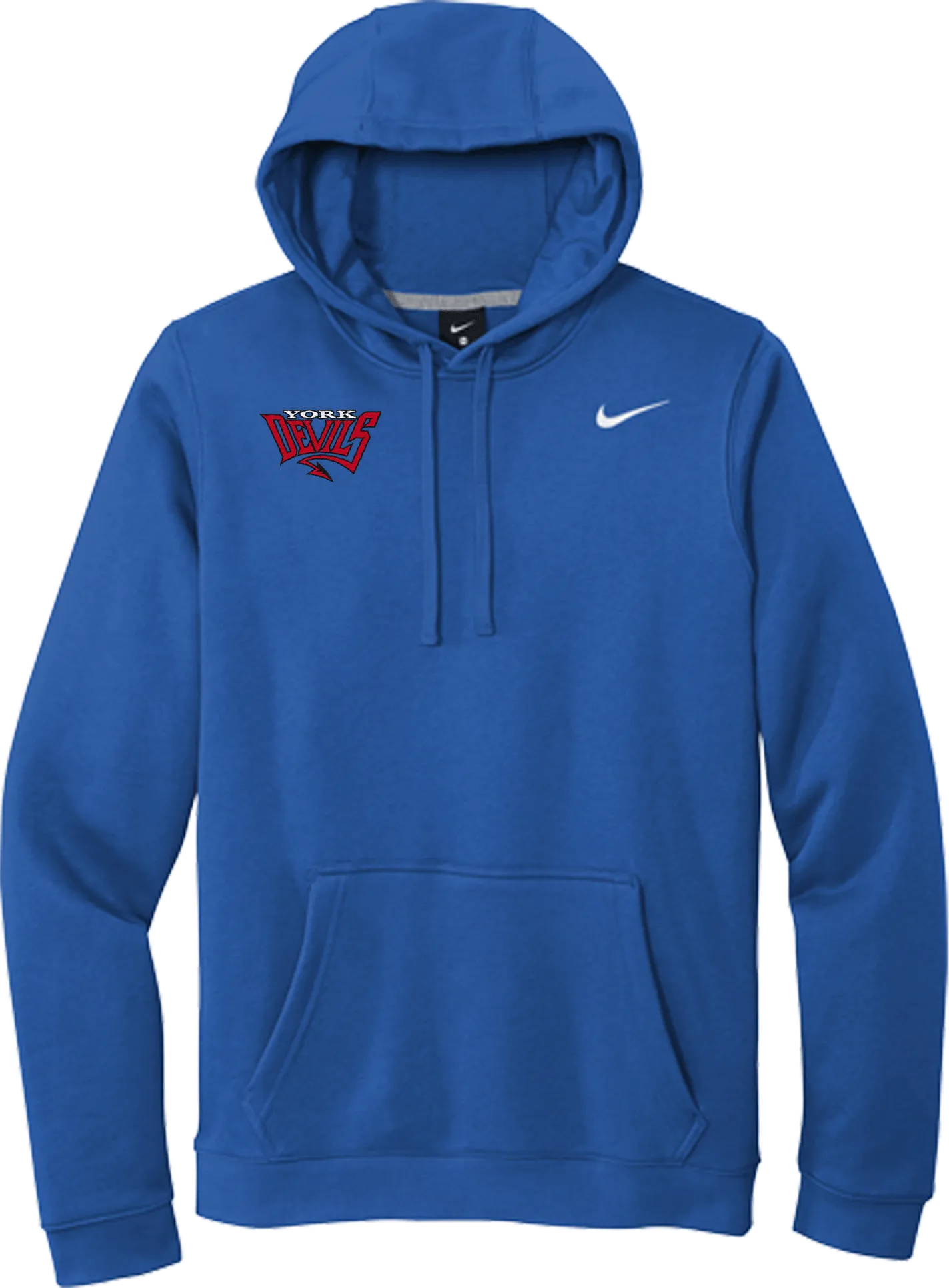 York Devils Nike Club Fleece Pullover Hoodie