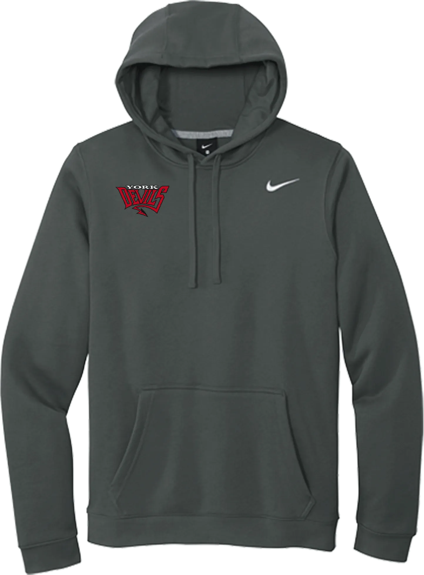York Devils Nike Club Fleece Pullover Hoodie