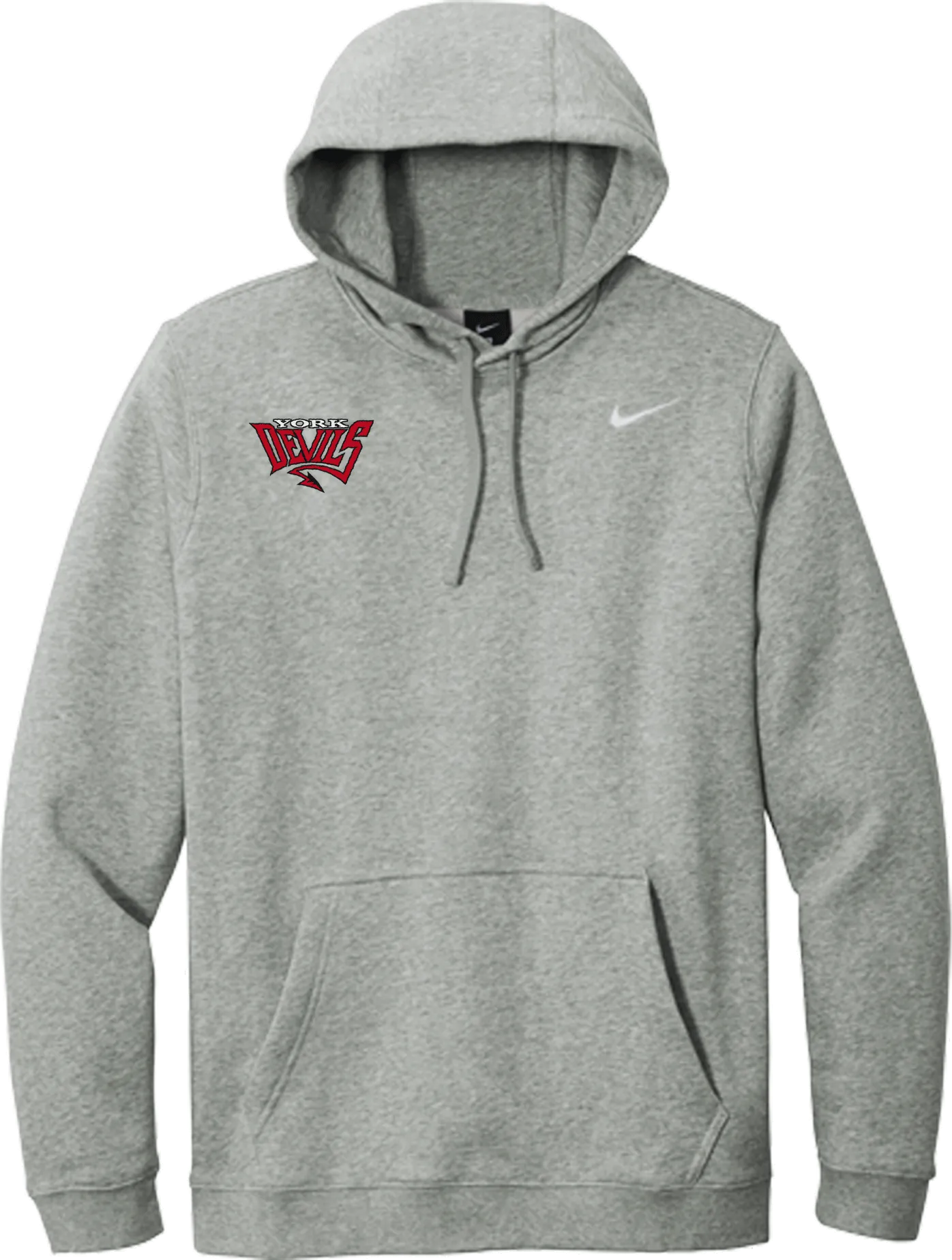 York Devils Nike Club Fleece Pullover Hoodie
